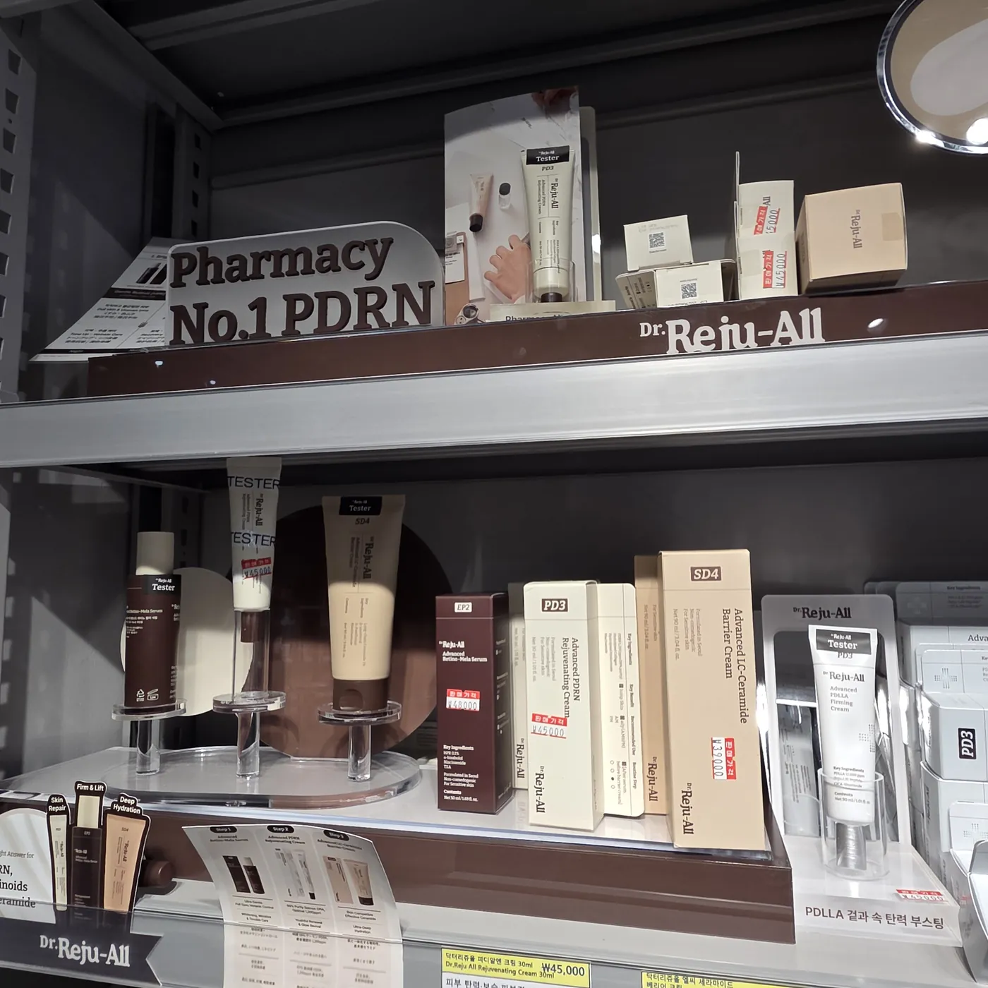 A pharmacist is on duty