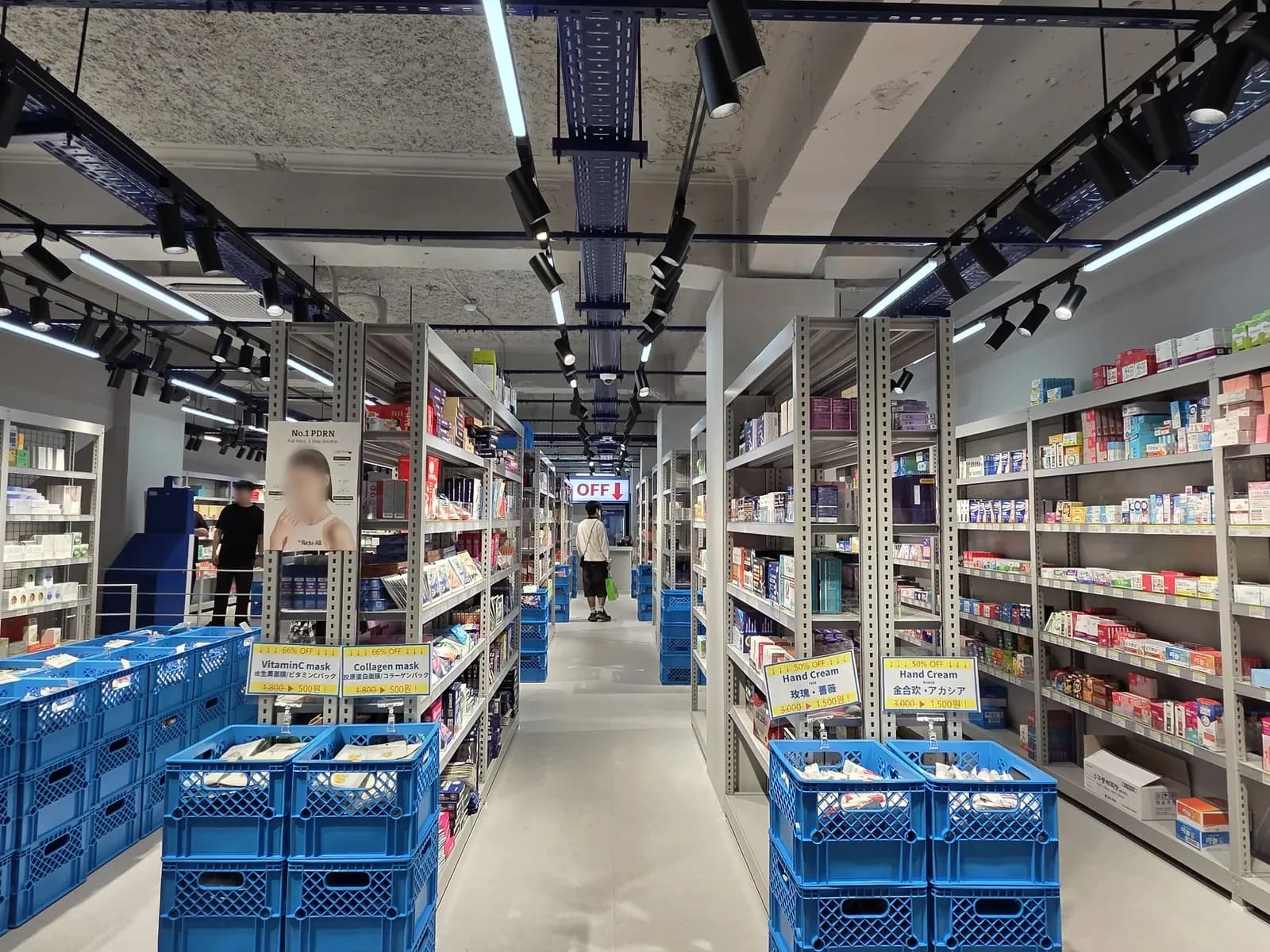 How to walk through the store